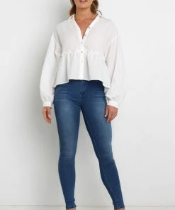 PUP8 Tova Top - White For The Bride