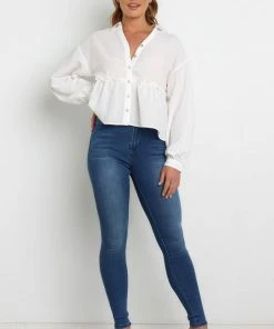 PUP8 Tova Top - White For The Bride