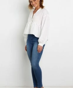 PUP8 Tova Top - White For The Bride