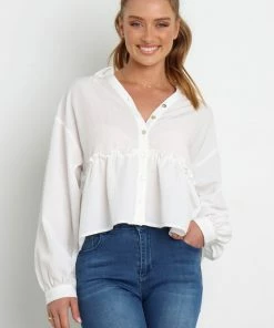PUP8 Tova Top - White For The Bride