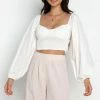 PUP14 Valarie Top - White