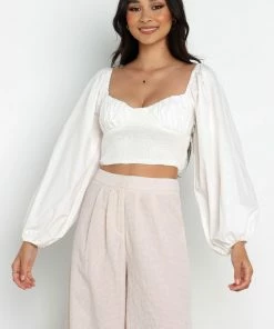 PUP14 Valarie Top - White