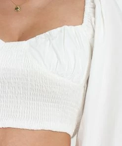 PUP14 Valarie Top - White