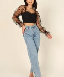 PUP26 Clothing Varinka Top - Black