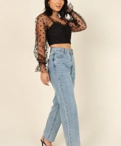 PUP26 Clothing Varinka Top - Black