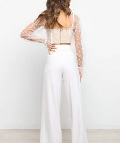 PUP26 Varinka Top - White For The Bride