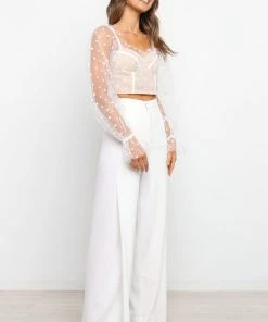 PUP26 Varinka Top - White For The Bride