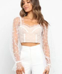 PUP26 Varinka Top - White For The Bride