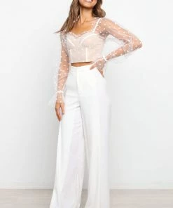 PUP26 Varinka Top - White For The Bride