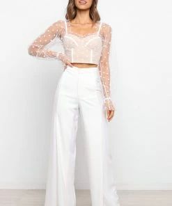 PUP26 Varinka Top - White For The Bride