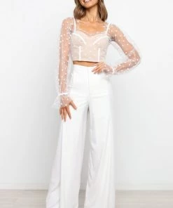 PUP26 Varinka Top - White For The Bride