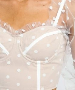 PUP26 Varinka Top - White For The Bride