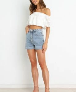 PUP14 For The Bride Vera Top - White