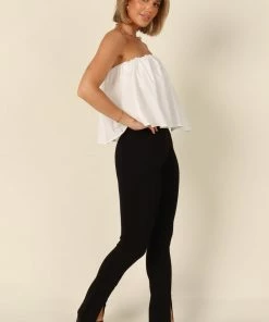 PUP65 Veronica Strapless Top - Ivory