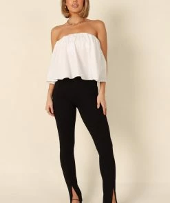 PUP65 Veronica Strapless Top - Ivory